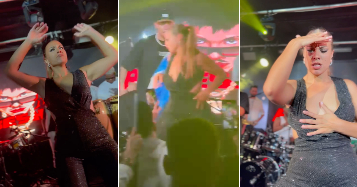 Española sorprende con su baile en el concierto de Oniel Bebeshito en Madrid