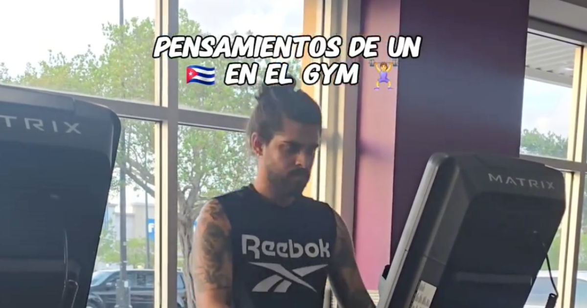 Reflexiones de un cubano en el gimnasio, según Kristoff Kriollo