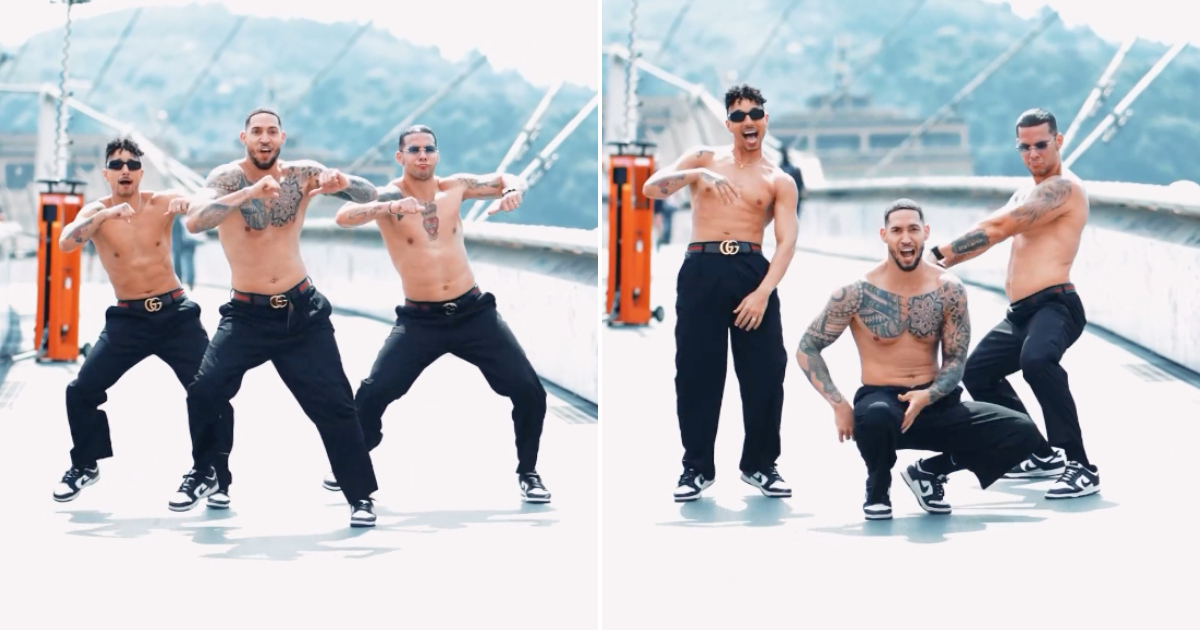 Cuban Flex enciende las redes con su baile al ritmo de "Marca Mandarina"