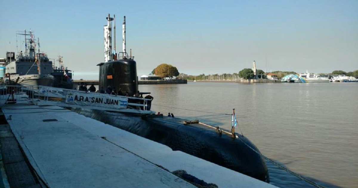 Submarino ARA San Juan © La Nación