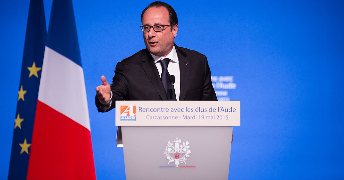 Presidente francés Francois Hollande © Presidente francés Francois Hollande exhorta a los Estados Unidos a poner fin al embargo