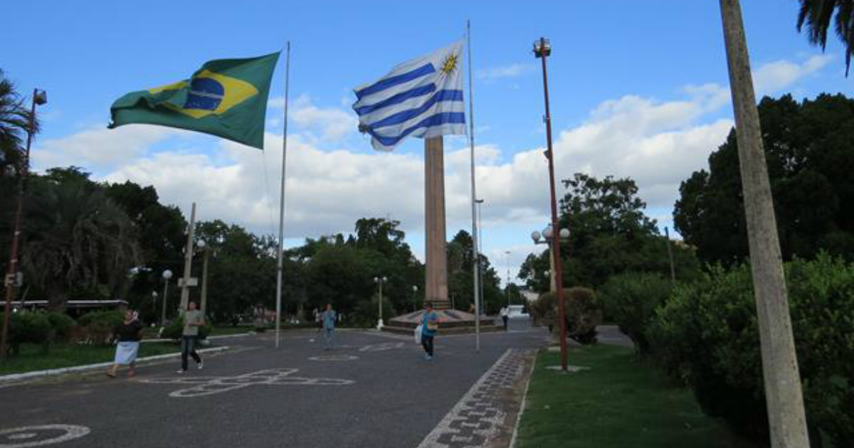Rivera-Santana Do Livramento, límite fronterizo de Brasil y Uruguay © Wikipedia