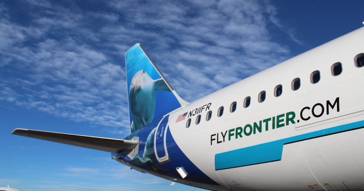Frontier Airlines © Facebook/Frontier Airles