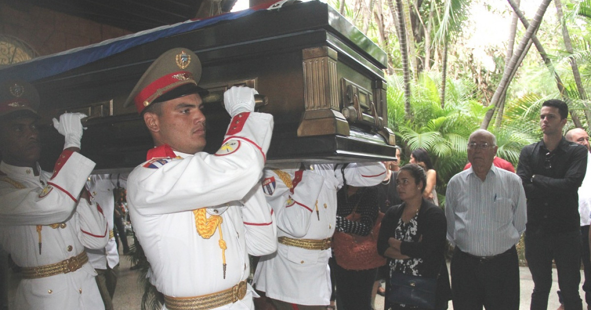 Funerales de Armando Hart © Juventud Rebelde