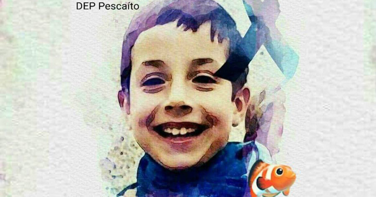 El rostro del pequeño Gabriel Cruz en una emotiva imagen © Facebook / Asociación Sos Desaparecidos
