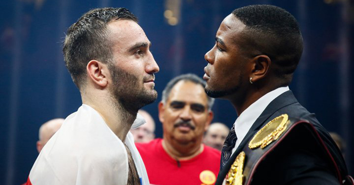 Yunier Dorticós versus Murat Gassiev. © Boxing News