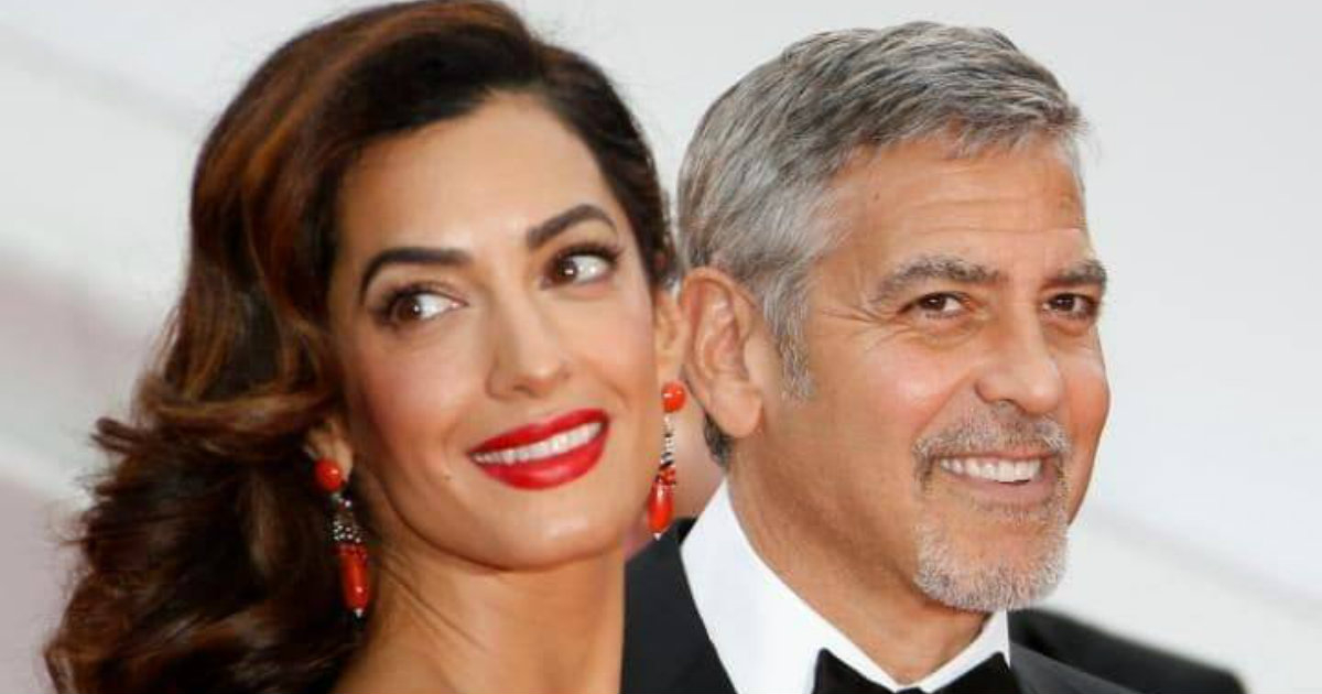 George y Amal Clooney. © George y Amal Clooney / Facebook.
