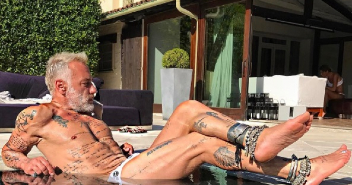 Gianluca Vacchi descansando en su casa de la Florida © Instagram / Gianluca Vacchi