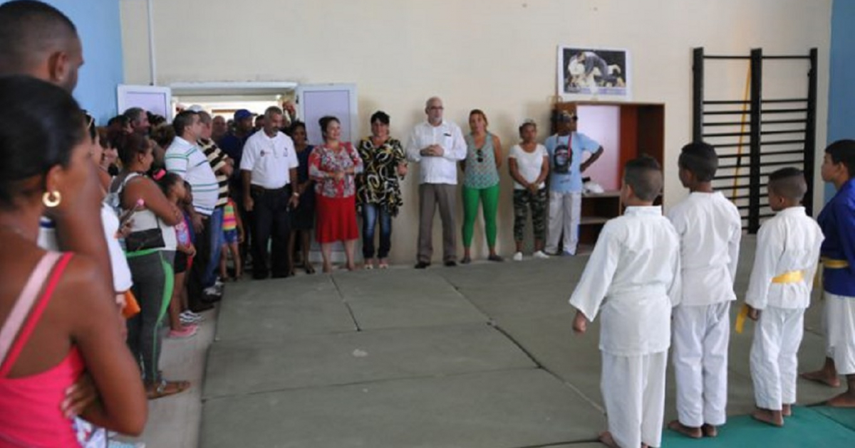 Gimnasio Leandro Garcia, en Cienfuegos © Juan Carlos Dorado/5 de Septiembre