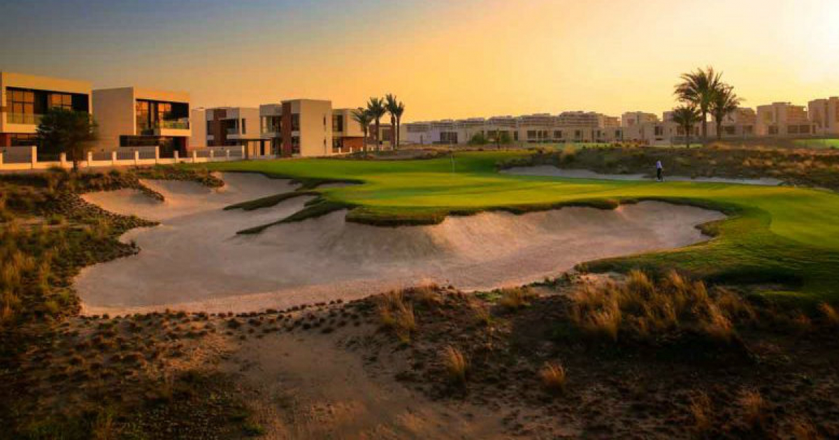 El campo de golf en una imagen promocional © GulfNews