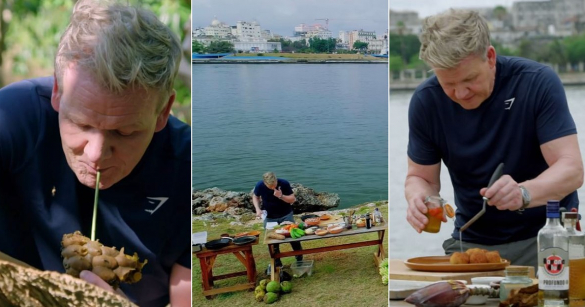 Gordon Ramsay explora los sabores de Cuba en medio de la crisis alimentaria