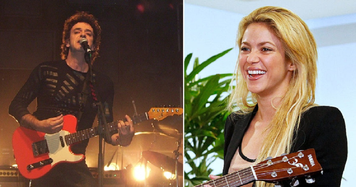 Shakira y Gustavo Cerati © Wikipedia/Public Domain/Creative Commons