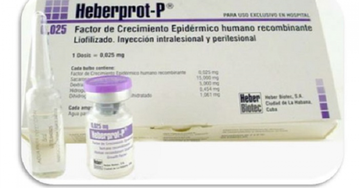 Heberprot-P © Obtiene el Heberprot-P licencia para su evaluación clínica en Estados Unidos 
