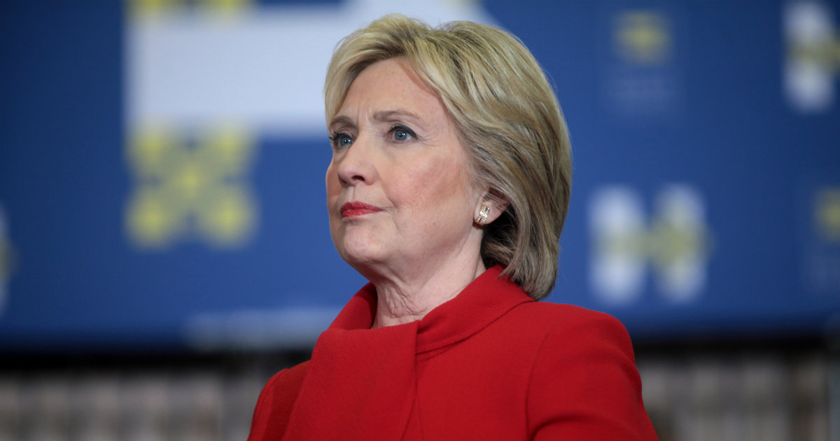  La excandidata demócrata, Hillary Clinton, durante un discurso © Flickr / Gage Skidmore
