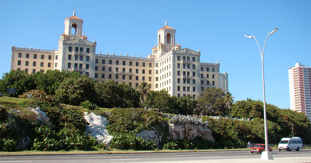 Vista exterior del Hotel Nacional de Cuba © CiberCuba