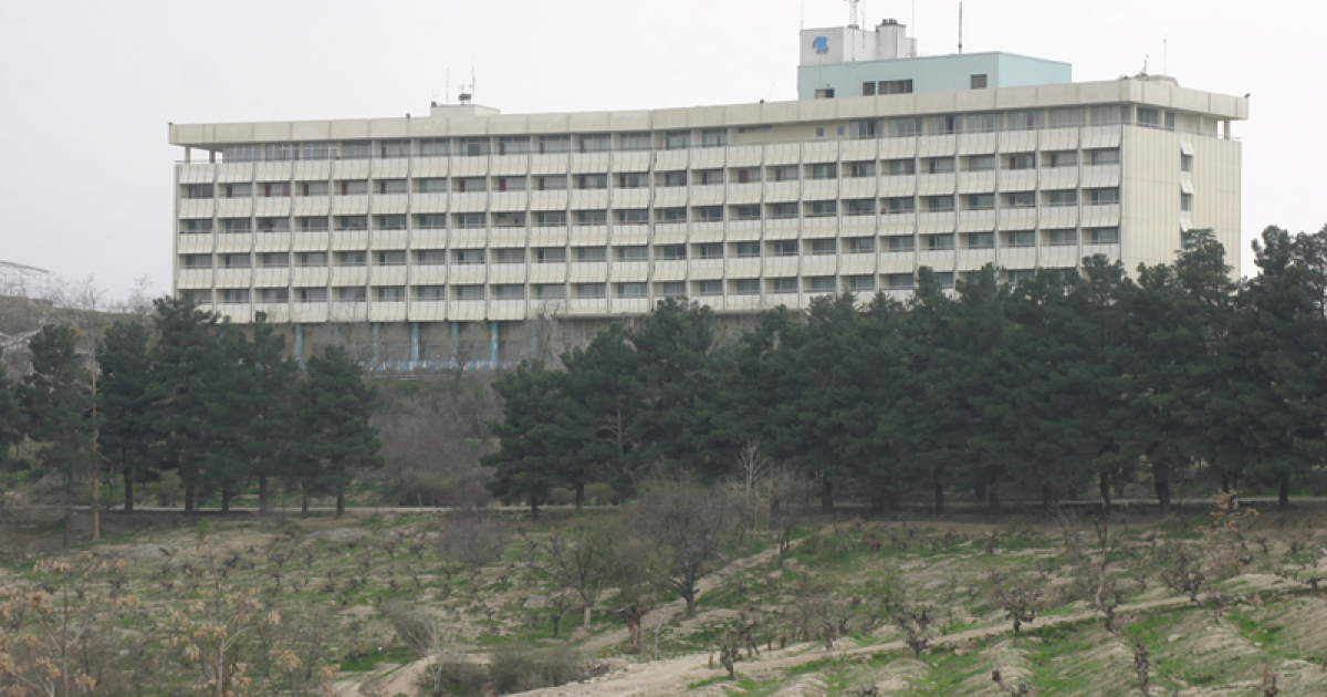 Hotel-Intercontinental-de-Kabul © Wikipedia.