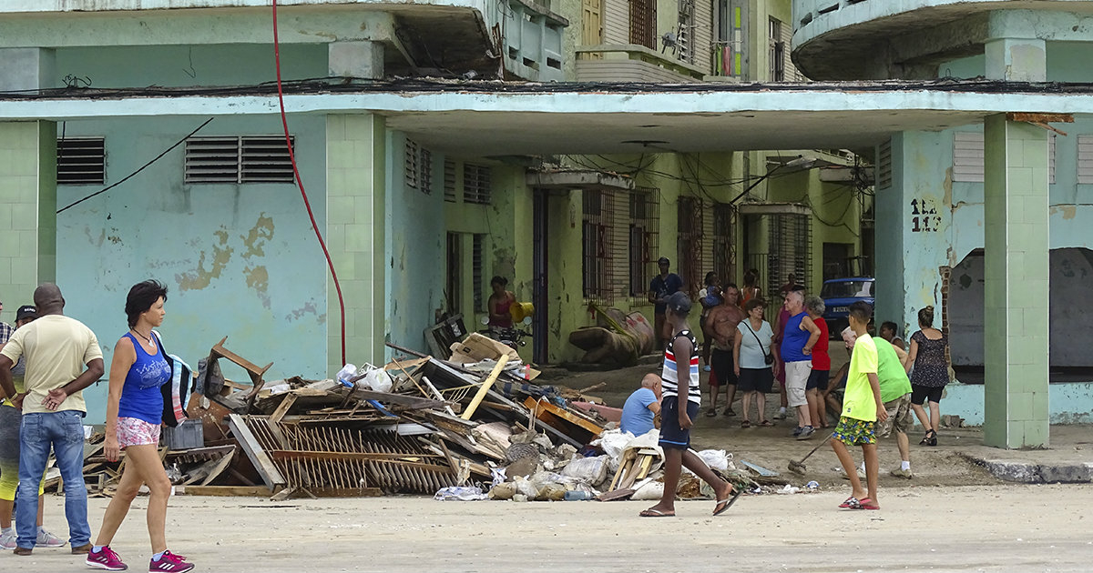 Impacto del huracán Irma en La Habana © CiberCuba
