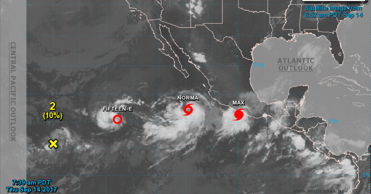 Max se convierte en huracán © NHC