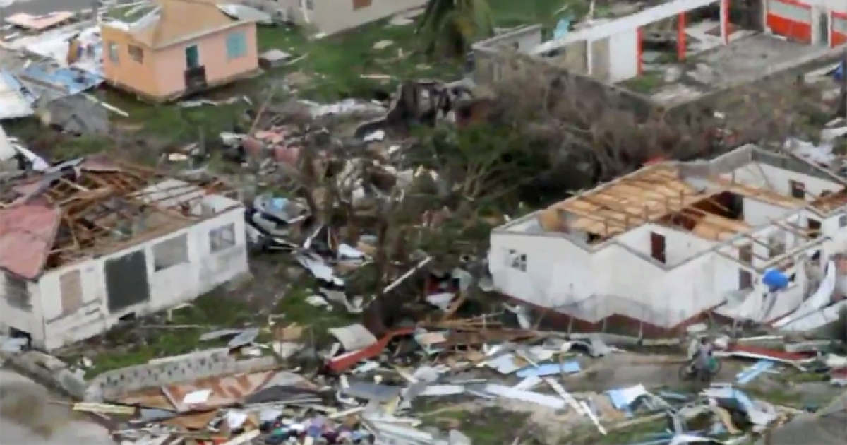 Irma devasta el Caribe © Raw Story