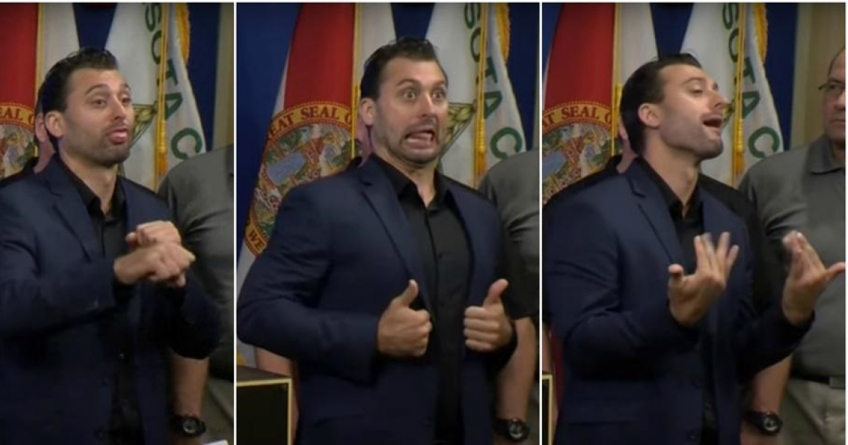 Traductor de señas Florida © La Vanguardia