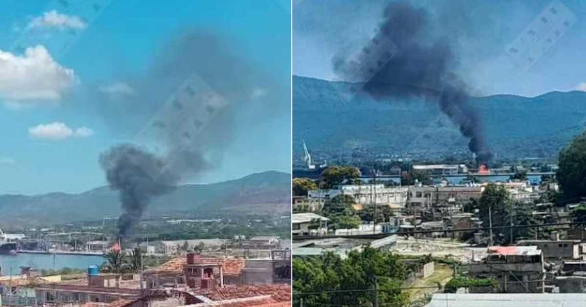 Incendio en el puerto de Santiago de Cuba genera preocupación