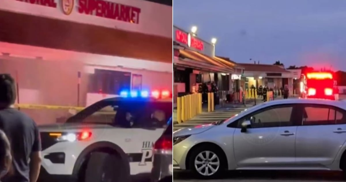 Incendio devasta supermercado en Hialeah