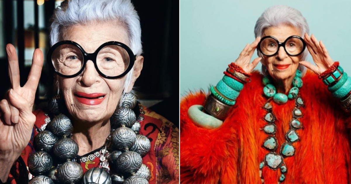 Iris Apfel © Instagram / Iris Apfel