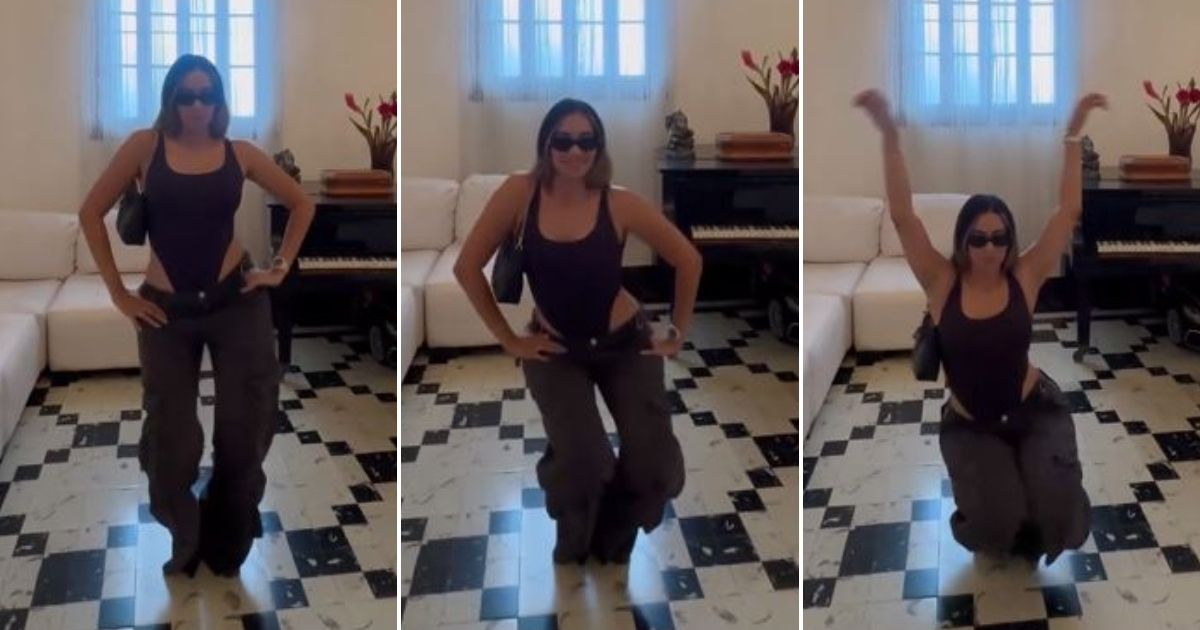 Leo Leyva elogia los sensuales movimientos de cadera de Iraisel Pintueles