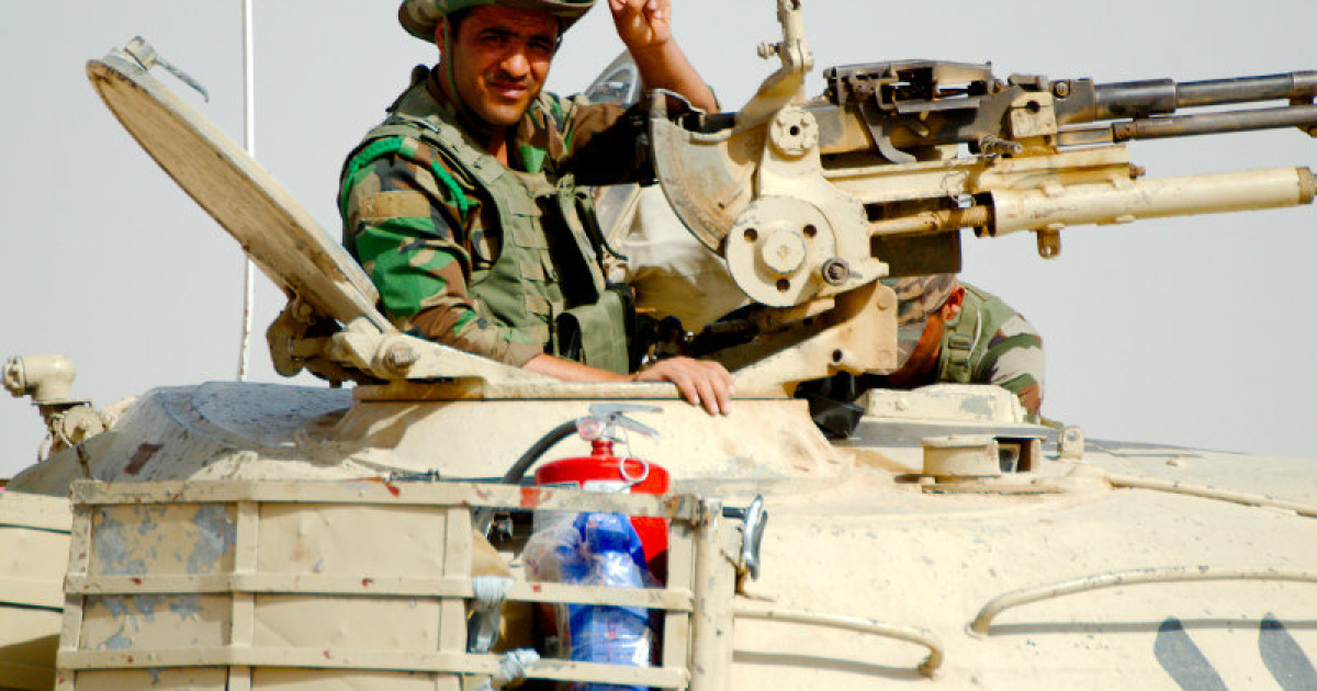 Soldado iraquí en una imagen de archivo © Flickr / Enno Lenze/ Archivo