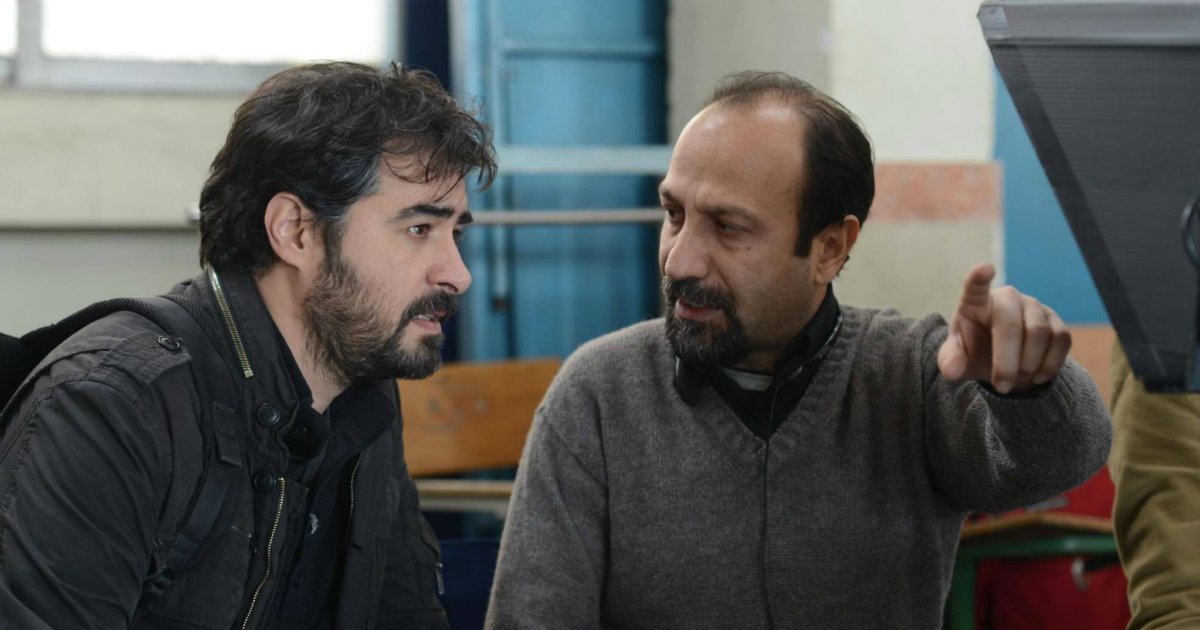 Cineasta iraní Asghar Farhadi durante un rodaje © El País