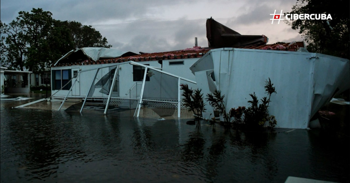 Inundaciones en la Florida tras la llegada del huracán Irma © REUTERS / Bryan Woolston