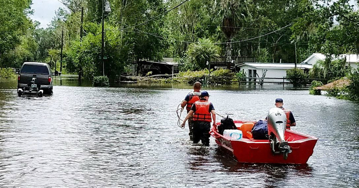 Inundaciones en la Florida provocadas por el huracán Irma © Department of Defense
