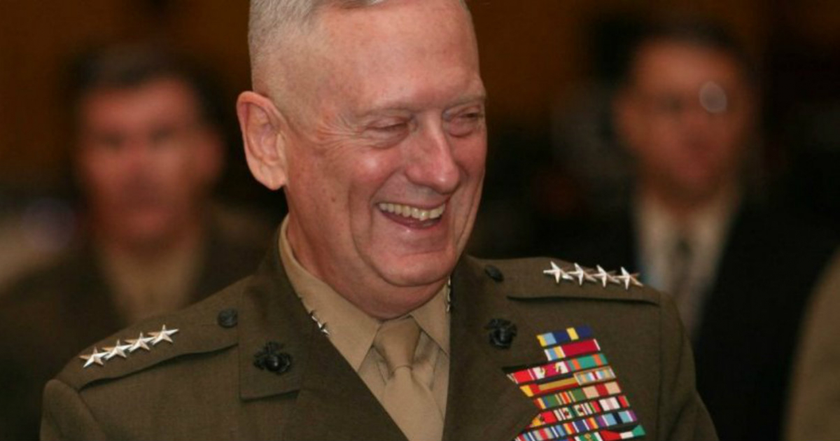 El general James Mattis sonríe en una imagen de archivo. © caraotadigital.net