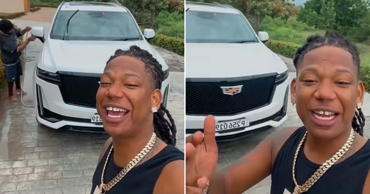 Ja Rulay exhibe su Cadillac Escalade en Cuba: "Parece que estamos allá y estamos aquí"