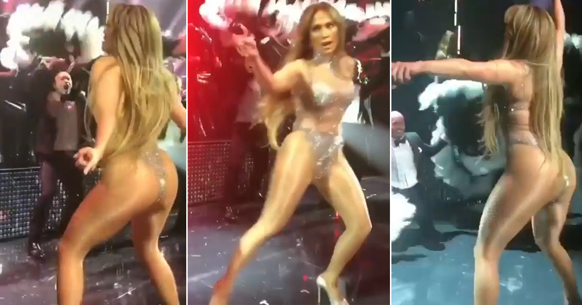 Jennifer Lopez sexy baile © Captura / El Gordo y La Flaca / Instagram