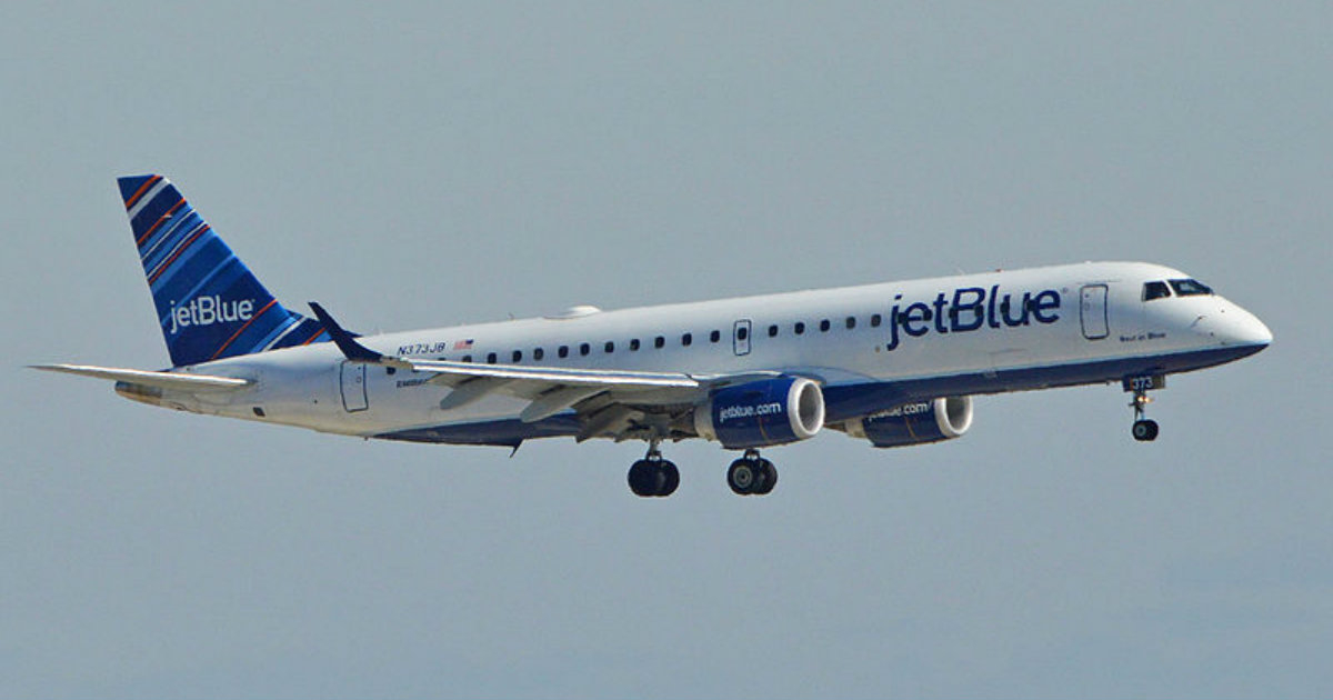 Avión de JetBlue © Wikimedia