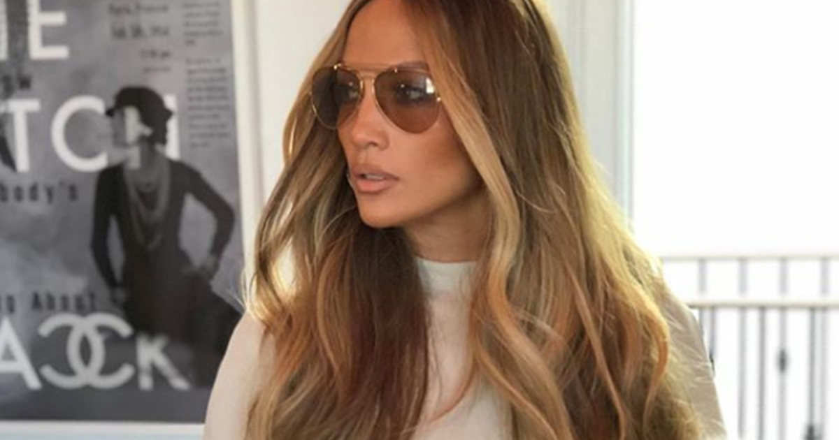 Jennifer Lopez y TBT © Jennifer Lopez / @jlo / Instagram