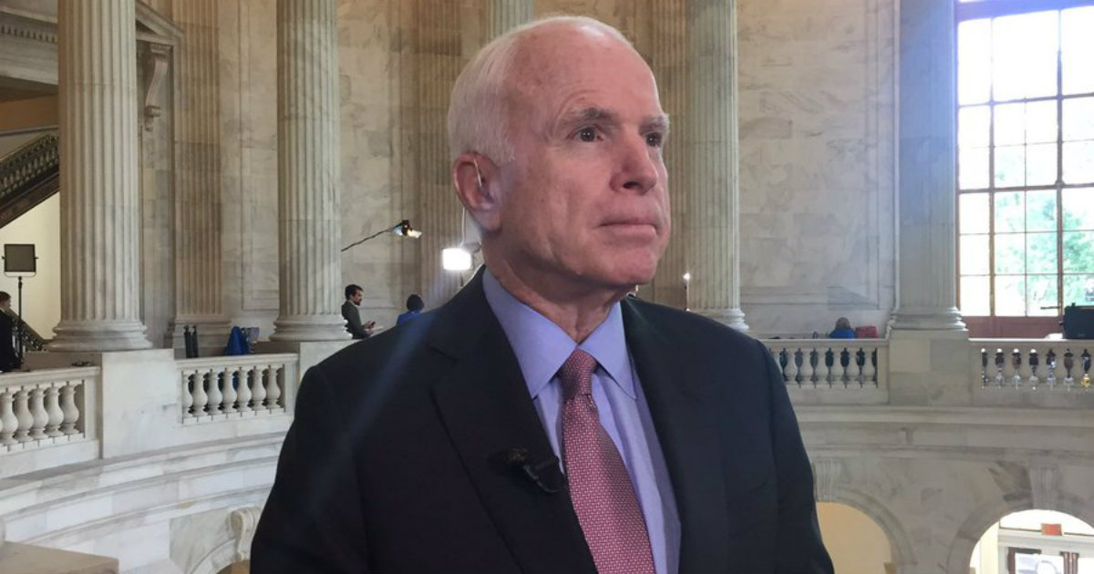 John McCain © Twitter/John McCain