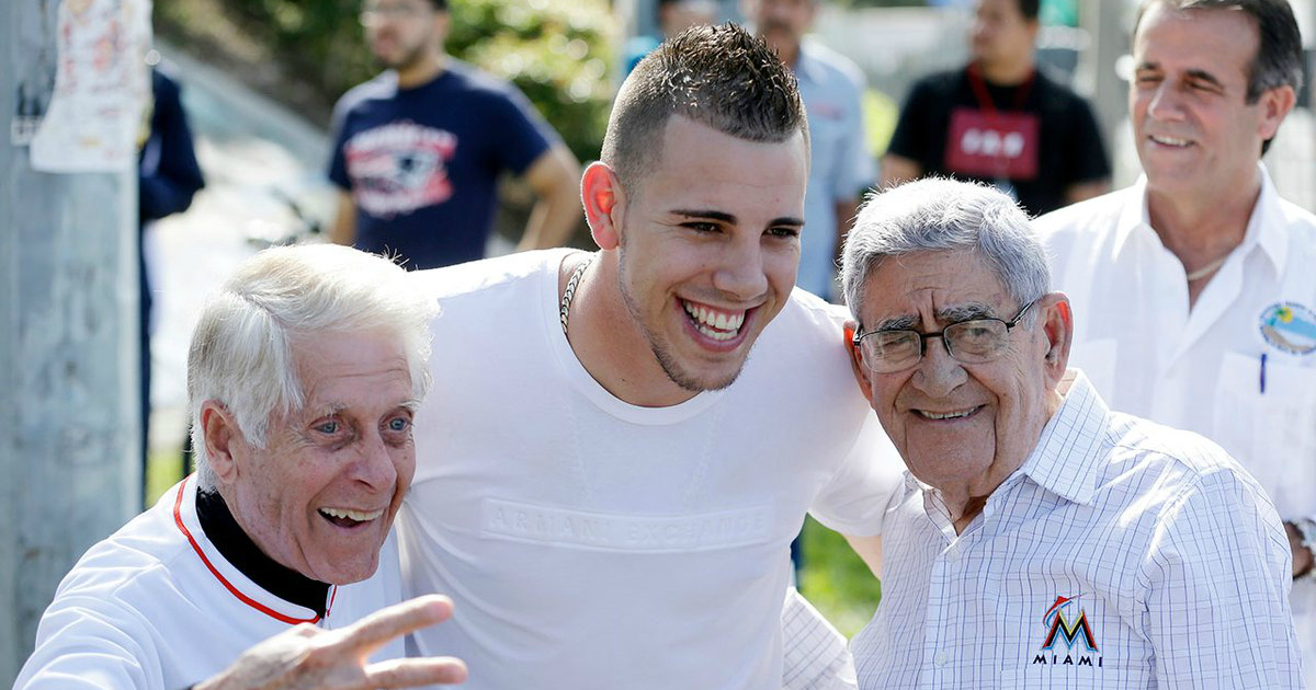 José Fernández y Felo Ramírez © MLB Cuba/Twitter