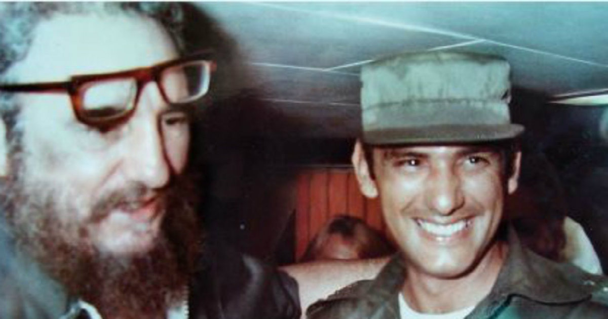 Fidel Castro y Juan Reinaldo Sánchez © L´Express