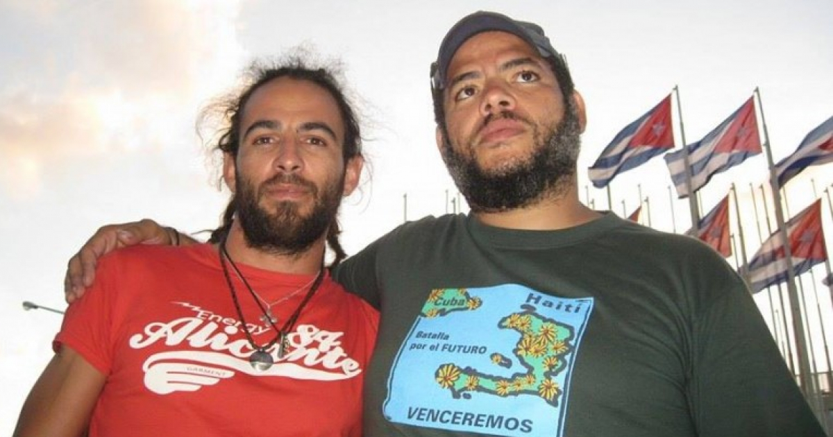 Yuris Garrote y Kcho © Sol García Basulto/Diario de Cuba