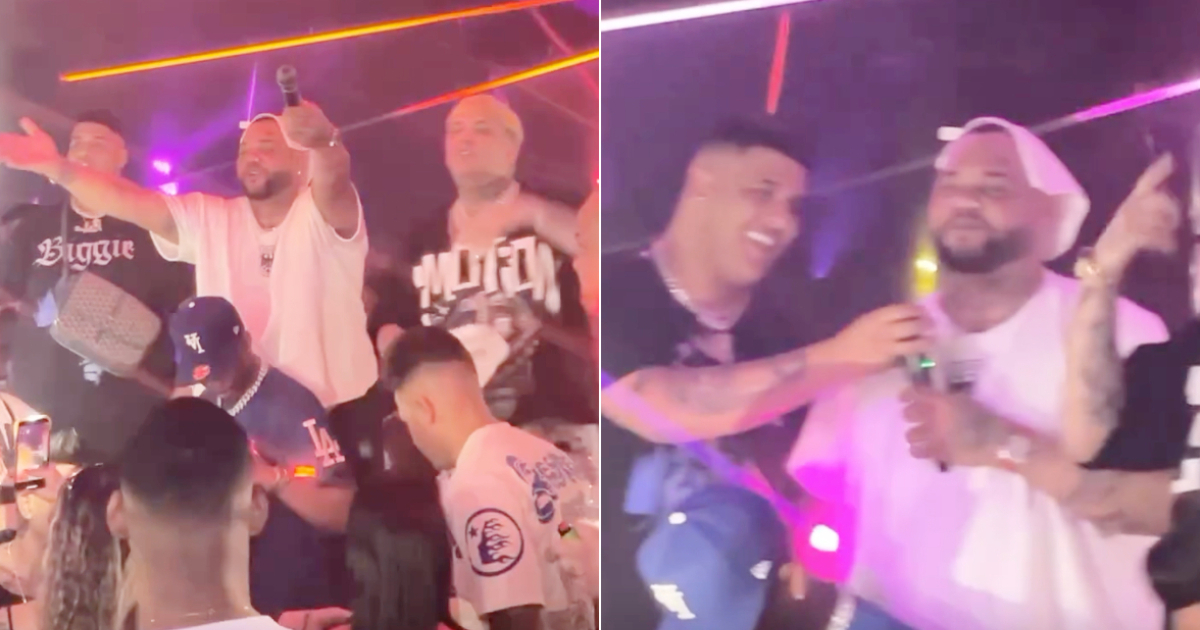 ¡Reconciliación en el escenario! El Taiger y Dany Ome sorprenden cantando juntos