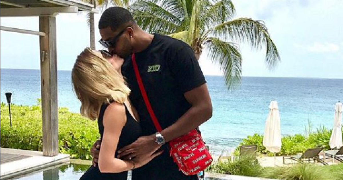 Khloe Kardashian y Tristan Thompson © Instagram / Khloe Kardashian