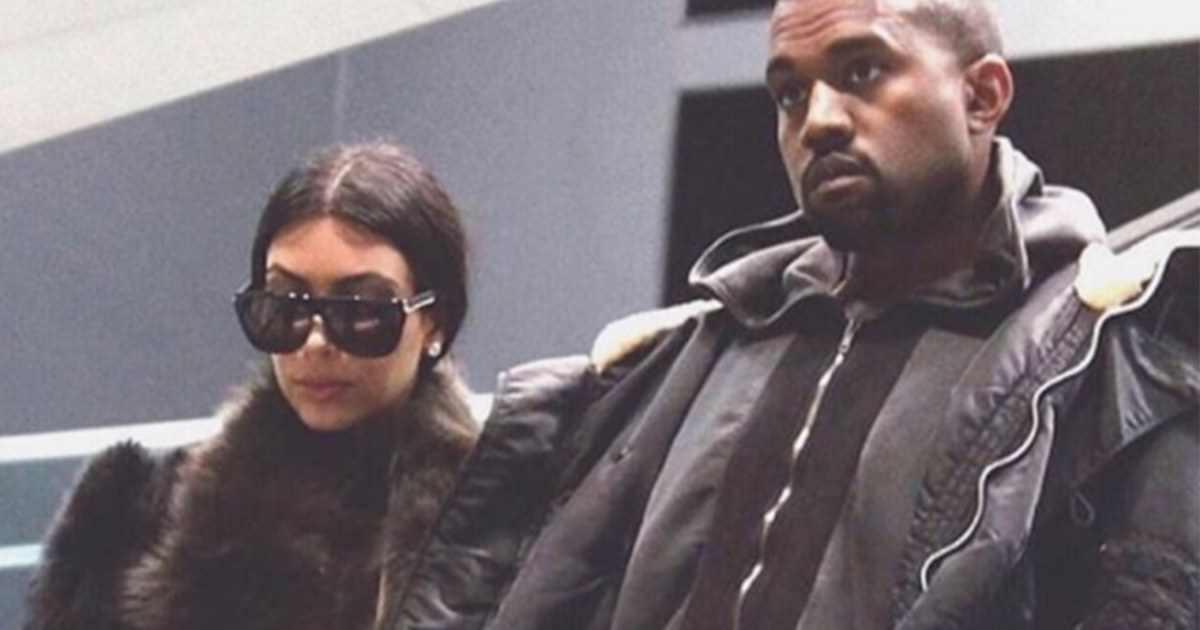 Kim Kardashian y Kanye West tbt © Kim Kardashian / @kimkardashian / Instagram