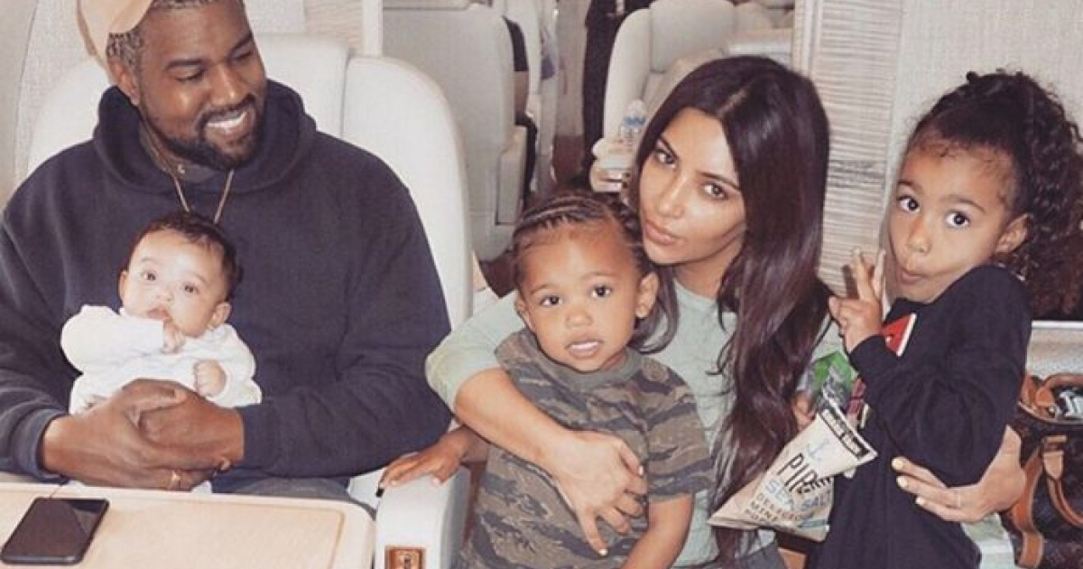 Familia West-Kardashian © Instagram / Kanye West