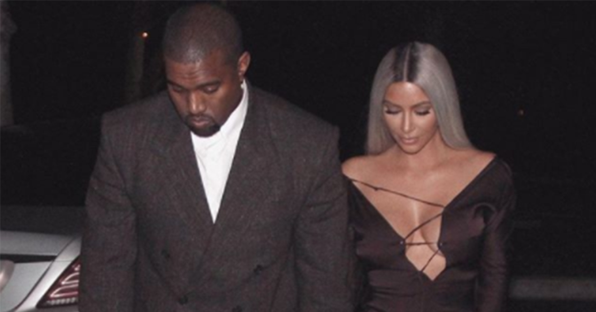 Kim Kardashian y Kanye West © Kim Kardashian / @kimkardashian / Instagram