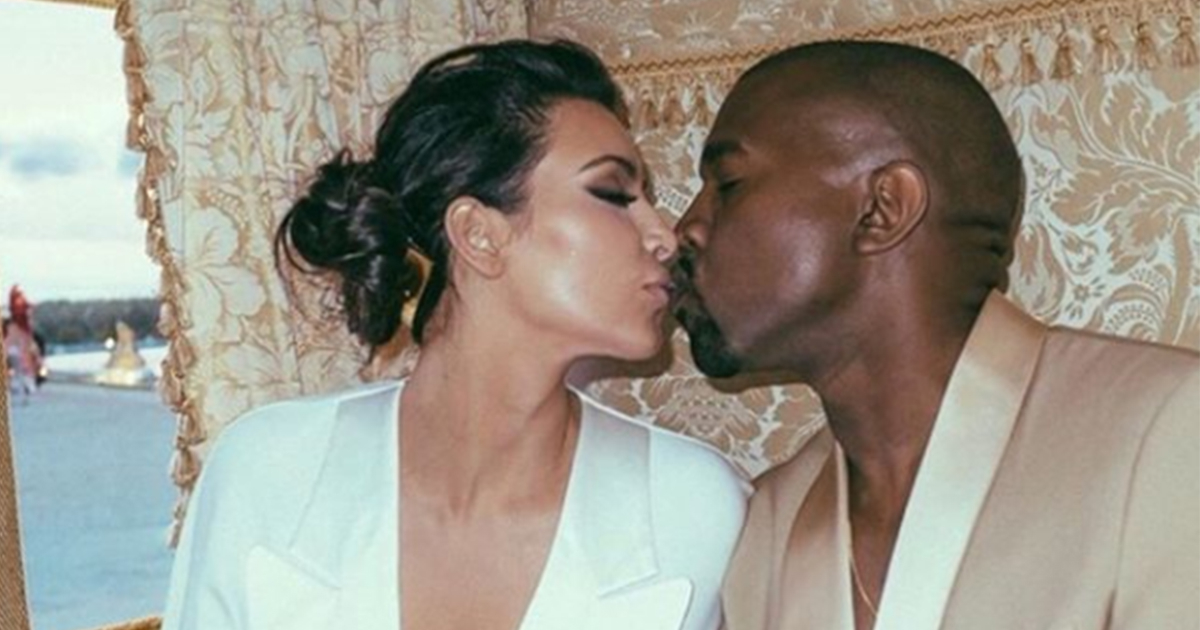 El selfie de Kim Kardashian y Kanye West © Instagram/ Kim Kardashian / @kimkardashian