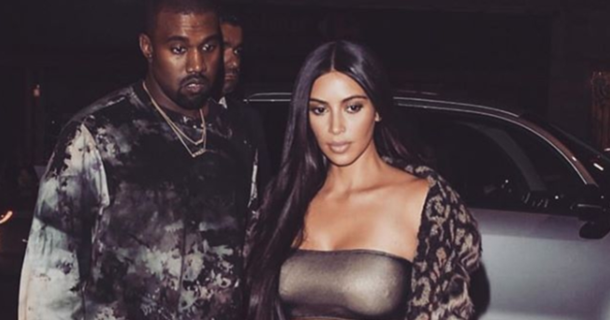 Kim Kardashian y Kanye West © Kim Kardashian / @kimkardashian / Instagram