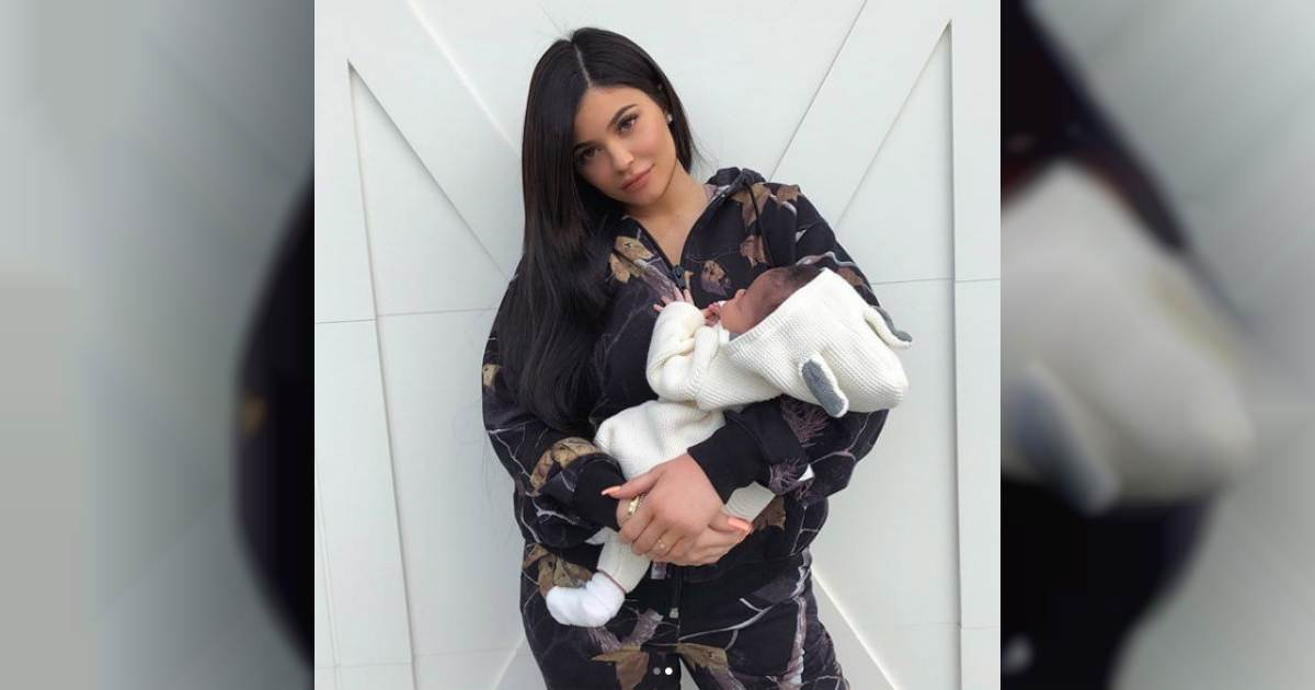 La hija de Kylie Jenner, Stormi, cumple un mes de nacida © Instagram/kyliejenner
