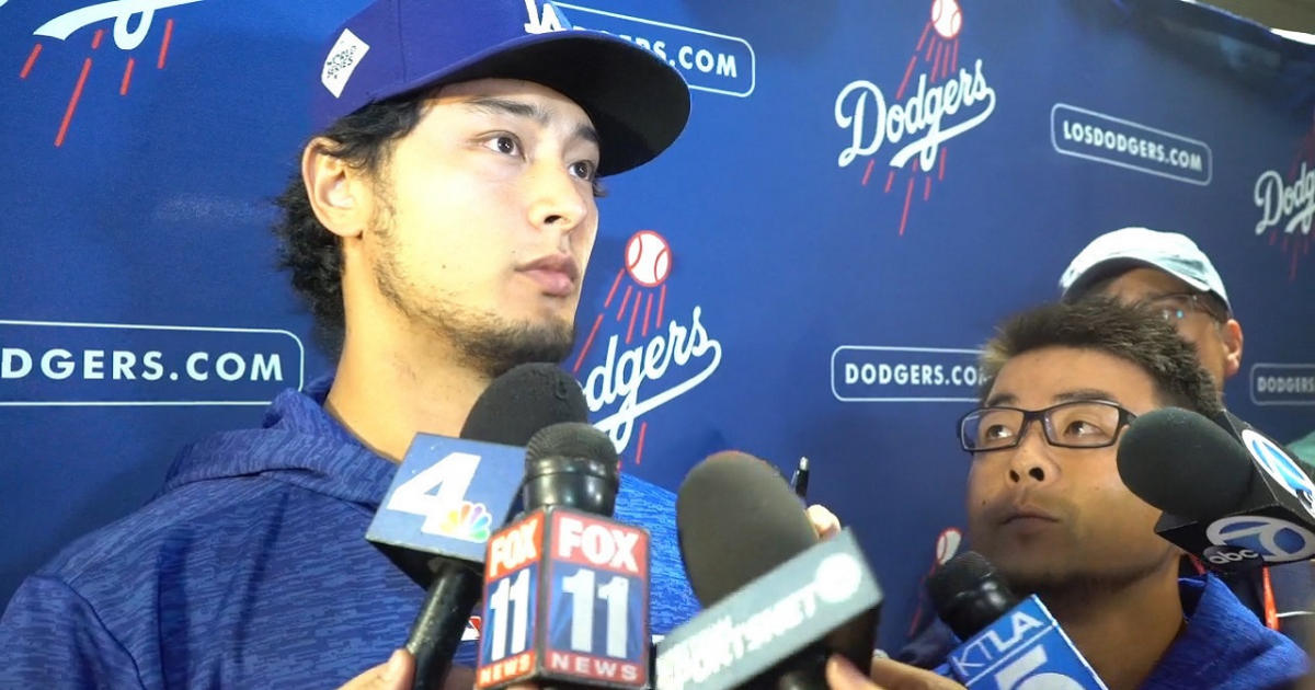 Yu Darvish habla sobre Yulieski Gurriell © LA Times